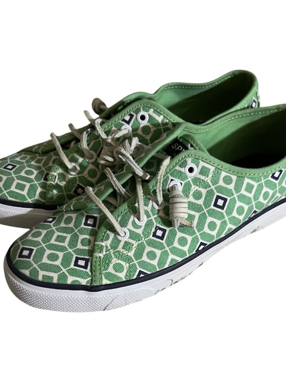 Sperry Top-Sider Seacoast Geo Tile print sneakers 8